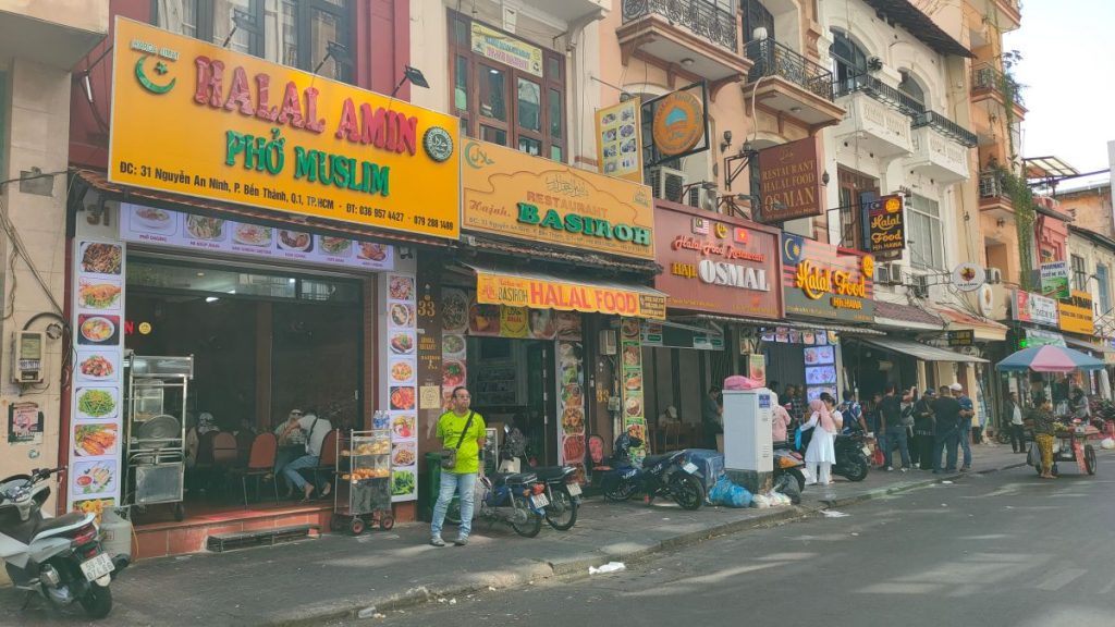 Halal street di Ho Chi Minh